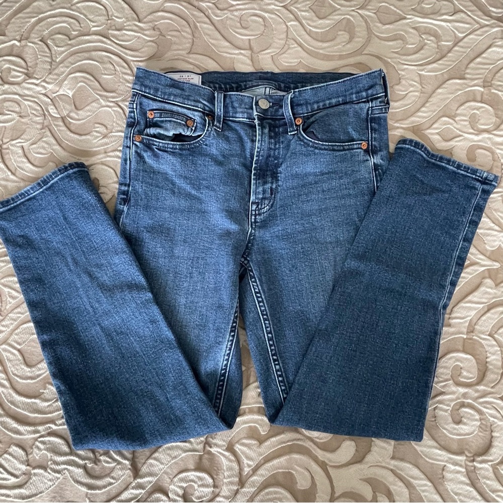 Gap Vintage Slim Mid Rise Jeans